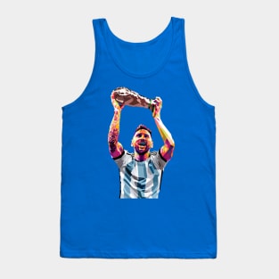 Lionel Messi World Cup Argentina WPAP Tank Top